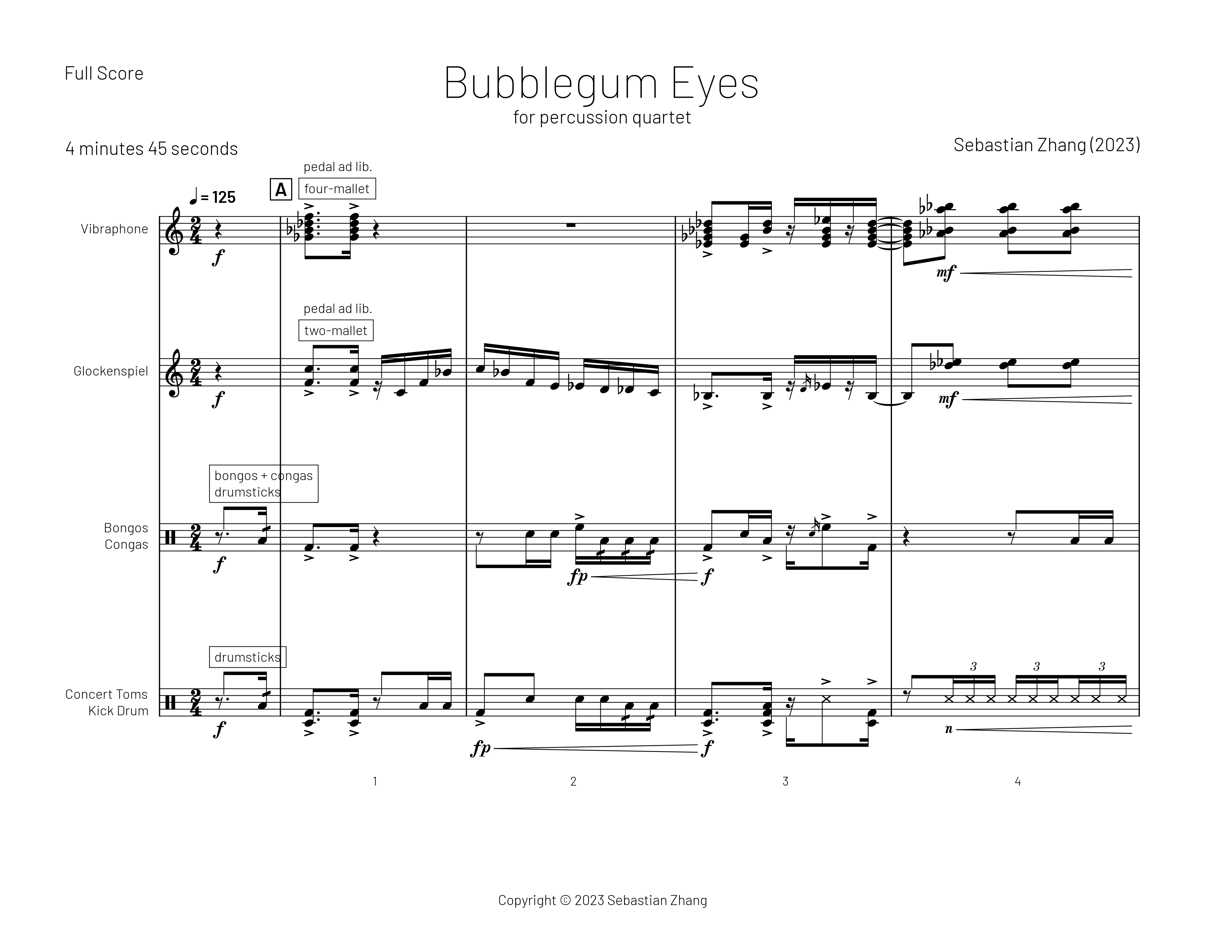 Bubblegum Eyes Page 1