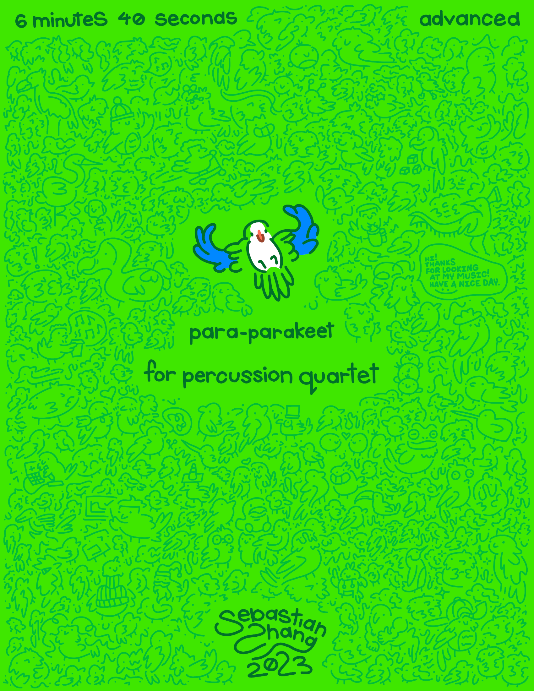 para-parakeet Cover